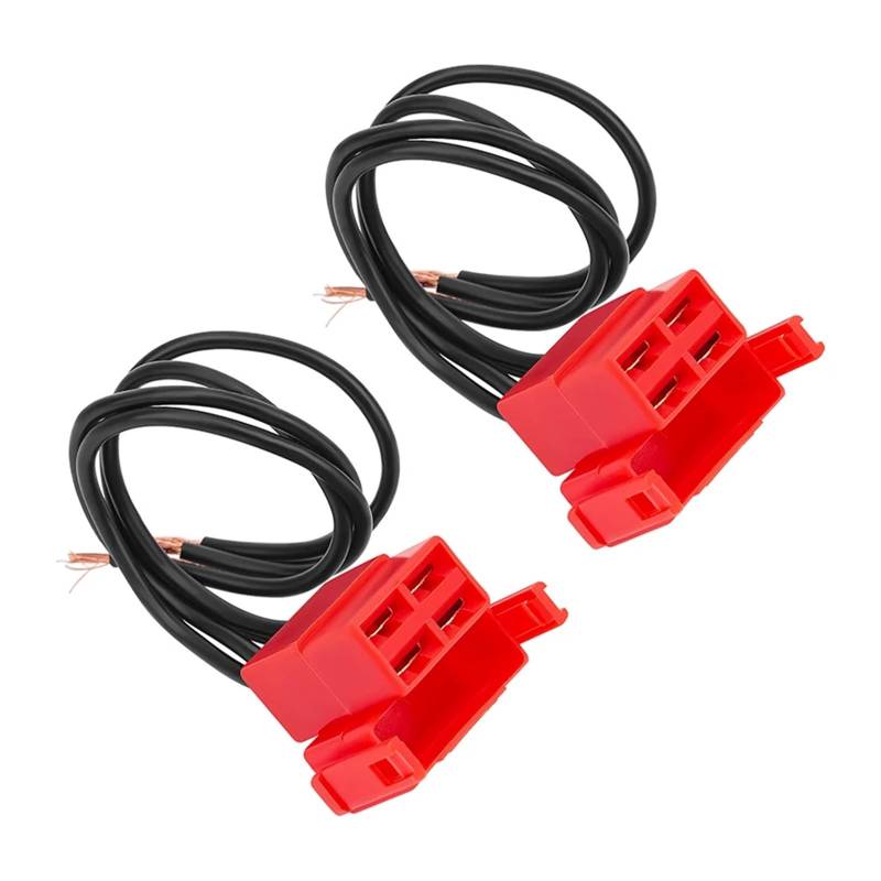 4-weg Starter Magnet Relais Stecker Stecker Kabelbaum for XL650 Transalp ST1300 VT125 VT750 XL125V XRV750 XR125L(2pcs) von HYBMRQVD