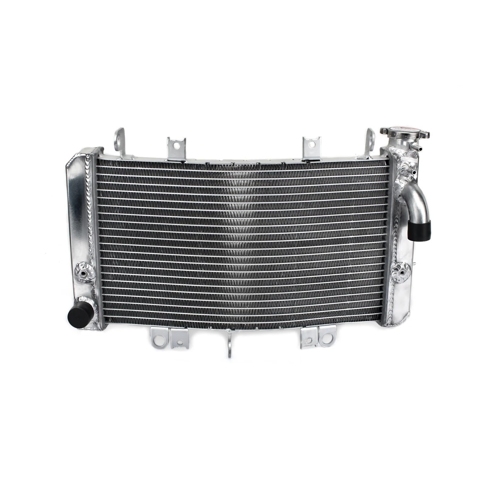 BIKINGBOY Kühler Motorkühlung for GSX1300R Hayabusa 99 00 01 02 03 04 05 06 07 08 09 10 11 12 13 14 15 16 17 Wasserkühler(Hayabusa 08-17) von HYBMRQVD