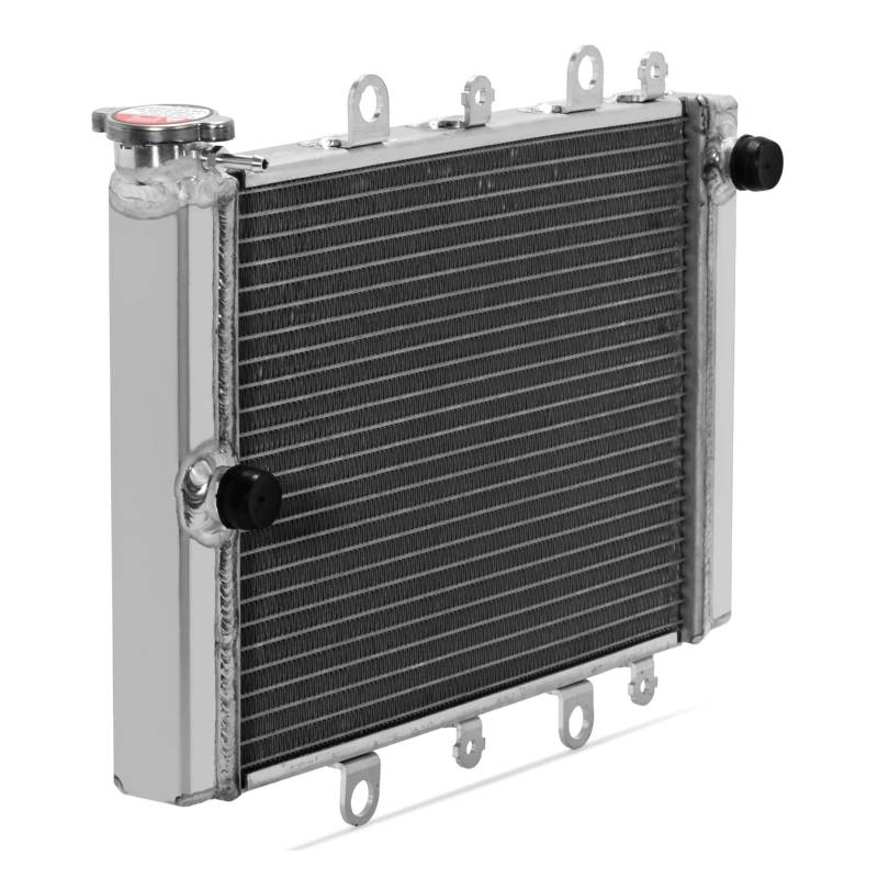 Motor Kühler Kühlwasser Kühler for YFM700 Grizzly 700 15-25 Kodiak 700 16 17 18 19 20 21 22 23 24 25 4x4 FI EPS von HYBMRQVD
