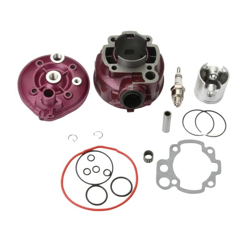 Motorrad 49mm 90cc Big Zylinder Kit & Kopf for 50 Caballero Casa Motard 50cc AM6 2-Takt Motor von HYBMRQVD