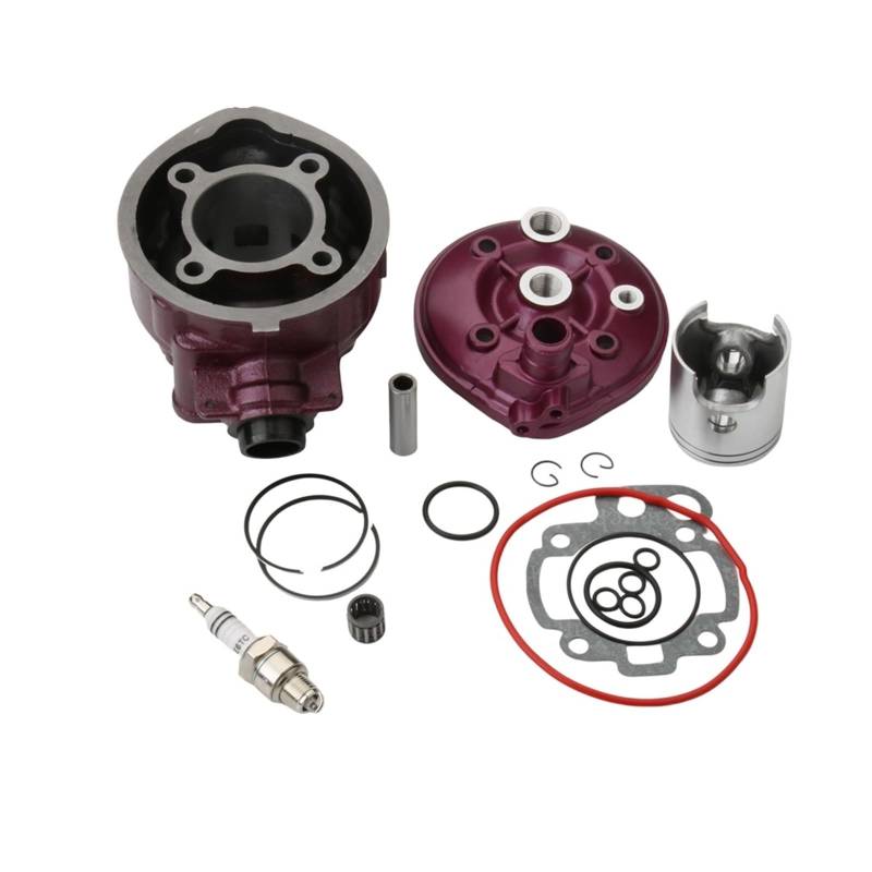 Motorrad 49mm 90cc Big Zylinder Kit & Kopf for DT50 Enduro DT50X SM TZR50R LC 2T AM6 Motor von HYBMRQVD