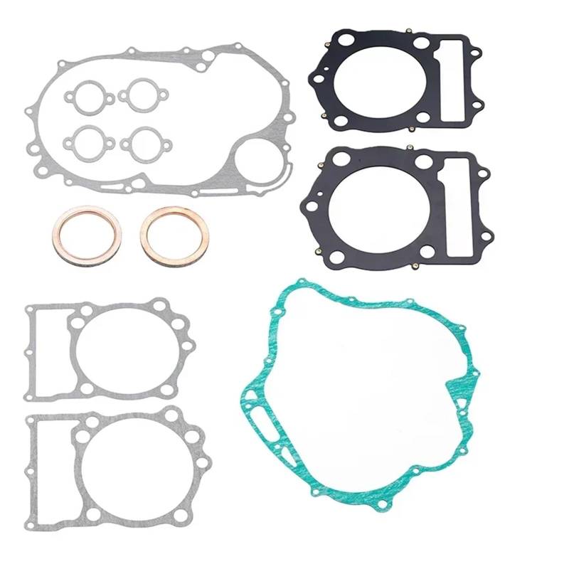 Motorrad Motor Zylinder Kurbelgehäuse Kupplung Abdeckung Dichtung Kits for XVS1100 Drag Star 99-11 BT1100 02-06 von HYBMRQVD