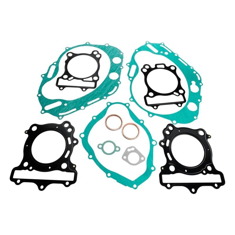 Motorrad Vorne Hinten Zylinderkopf Generator Kupplung Abdeckung Innere Spanner Auspuffrohr Dichtung for SV650 2003-2023 von HYBMRQVD
