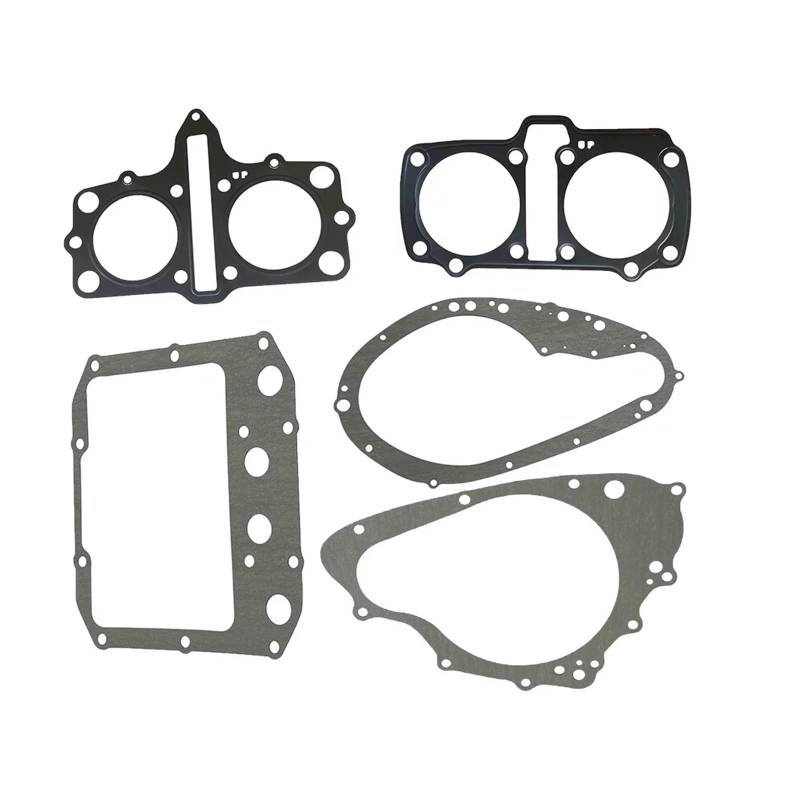 Motorrad Zylinderkopf Basis Kupplung Motor Abdeckung Dichtung for GS500 1989-2011 von HYBMRQVD