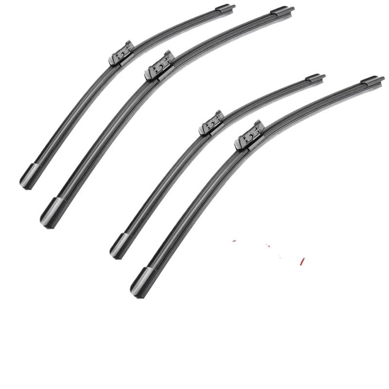 Scheibenwischer Rear Für A1 A3 S3 8V A4 B8 B9 Allroad A5 A7 RS7 4G8 Auto-Wischergummi-Frontklingenbürstenschneider Zubehör Scheibenwischer Scheibenwischer für Heckscheibe(4 PCS,A7 RS7 4G8(10-17)) von HYBMRQVD