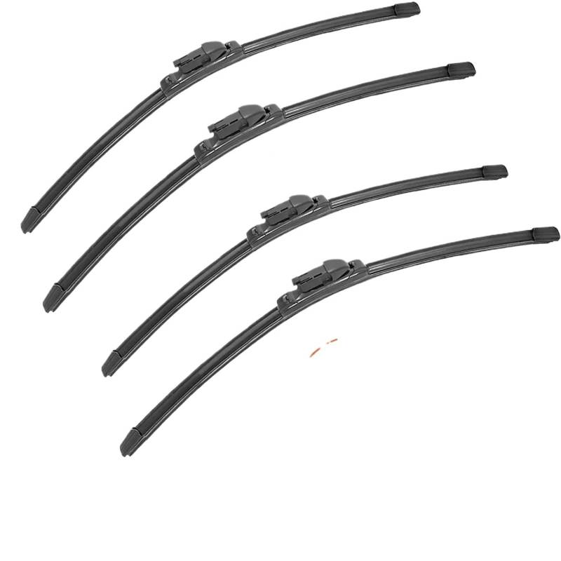 Scheibenwischer Rear Für A1 A3 S3 8V A4 B8 B9 Allroad A5 A7 RS7 4G8 Auto-Wischergummi-Frontklingenbürstenschneider Zubehör Scheibenwischer Scheibenwischer für Heckscheibe(New Style 4 PCS,A7 RS7 4G8(10 von HYBMRQVD