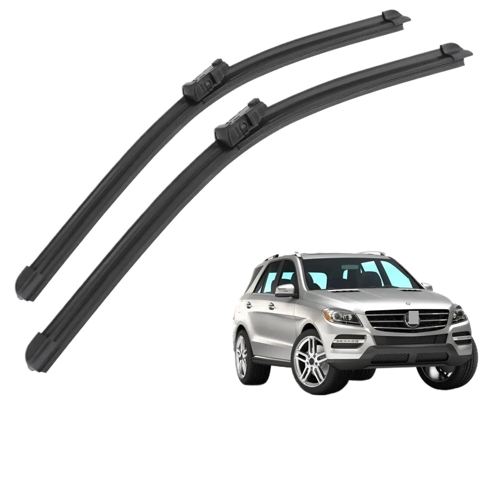 Scheibenwischer Rear Für Benz M ML GLE Klasse ML350 ML400 ML550 ML63 W166 2011–2019 26" 24" Frontwischerblätter Freischneider Zubehör Scheibenwischer für Heckscheibe Scheibenwischer Rear Für Benz M ML GLE Klasse ML350 ML400 ML550 ML63 W166 2011–2019 26" 24" Frontwischerblätter Freischneider Zubehör Scheibenwischer für Heckscheibe von HYBMRQVD