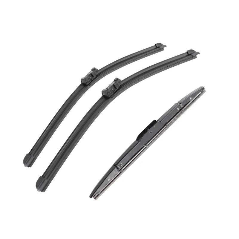 Scheibenwischer Rear Für Cadillac SRX 2010 2011 2012 2013 2014 2015 2016 26"+17"+13" Wischerblätter vorne und hinten, Zubehör für Freischneider Scheibenwischer für Heckscheibe von HYBMRQVD