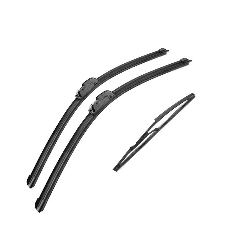Scheibenwischer Rear Für Fiat Stilo Schrägheck 2001–2007 53,3 cm + 48,3 cm + 33,3 cm Wischerblätter vorne und hinten, Zubehör Scheibenwischer für Heckscheibe von HYBMRQVD