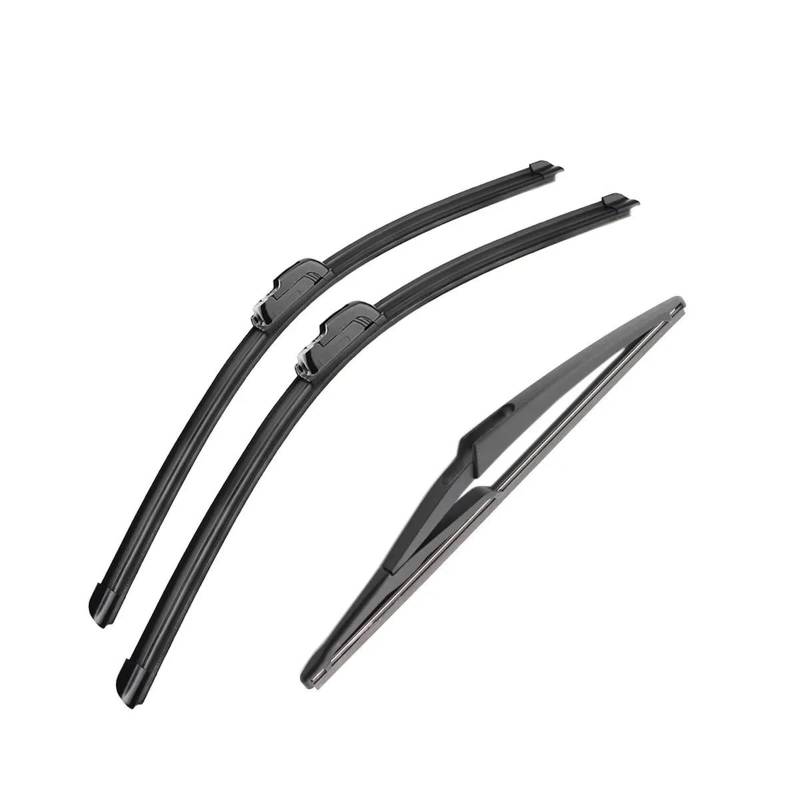 Scheibenwischer Rear Für Qashqai J11 2015 2016 2017 2018 2019 2020 26"+17"+12" Wischerblätter Vorne Und Hinten Bürstenzubehör Scheibenwischer für Heckscheibe von HYBMRQVD