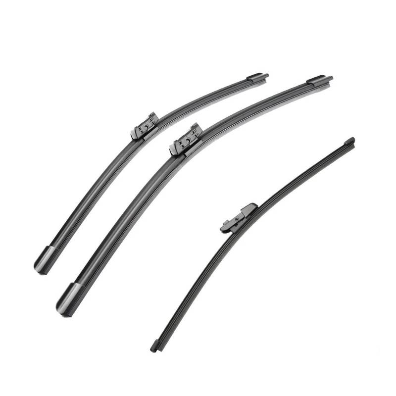 Scheibenwischer Rear Für Seat Leon ST Wagon Kombi 2012 2013 2014 2015 2016 2017, 2018, 2019, 2020 26"+16"+14" Wischerblätter vorne und hinten, Zubehör Scheibenwischer für Heckscheibe von HYBMRQVD
