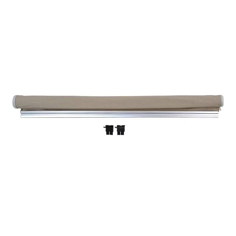 Shuogoufeng Store Kompatibel mit Q7 2007-2015, vordere und hintere Auto-Panorama-Schiebedach-Sonnenschutz-Vorhangabdeckung(Beige Front) von HYBMRQVD