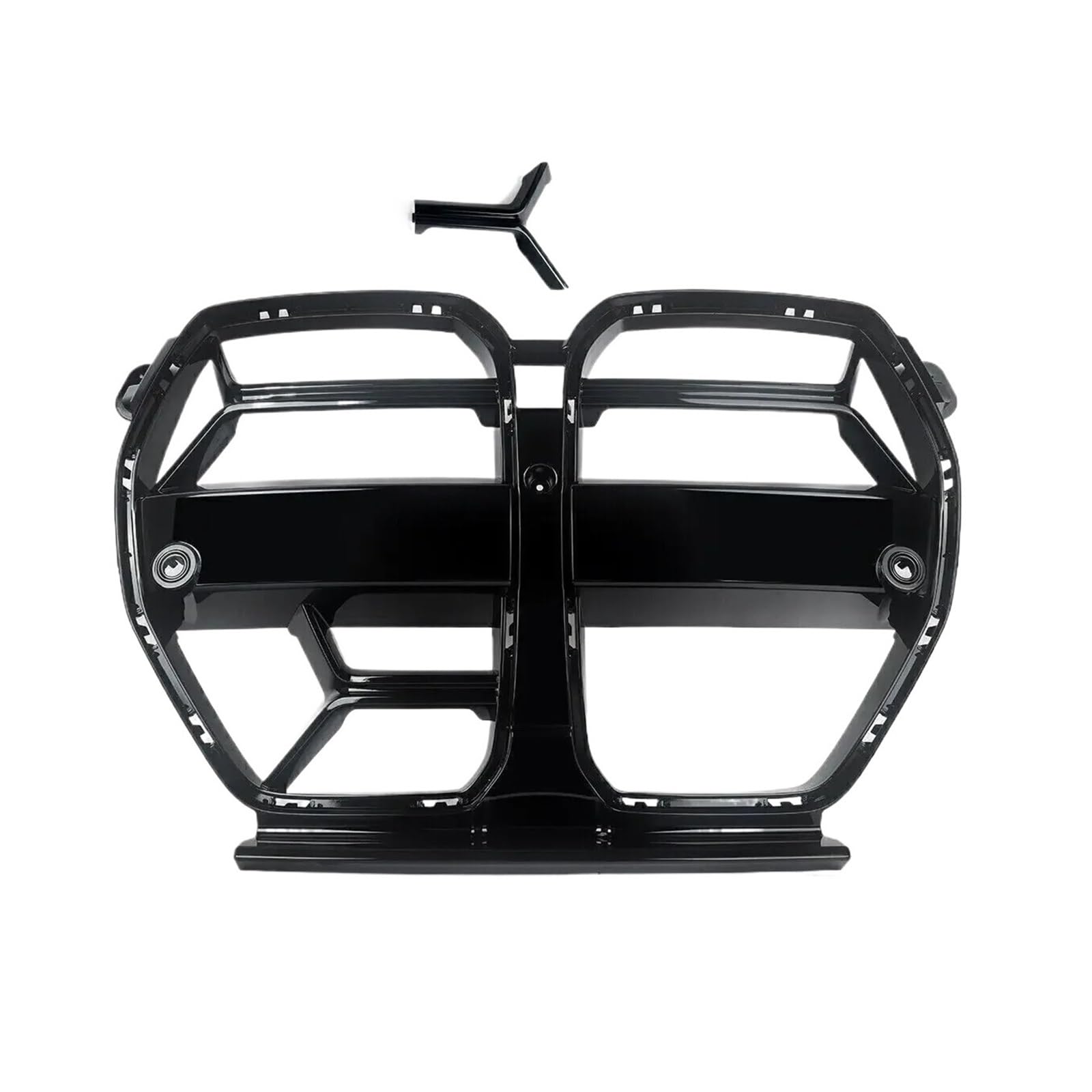 Shuogoufeng Store Kühlergrill for die Frontstoßstange, kompatibel mit B*W G80 M3 G82 G83 M4 2021–2023, CSL-Stil, Fronthauben-Nierengrill, Karbonfaser-Optik, glänzend schwarz(Glossy black) von HYBMRQVD
