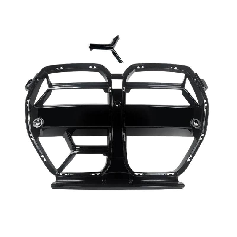 Shuogoufeng Store Kühlergrill for die Frontstoßstange, kompatibel mit B*W G80 M3 G82 G83 M4 2021–2023, CSL-Stil, Fronthauben-Nierengrill, Karbonfaser-Optik, glänzend schwarz(Glossy black) von HYBMRQVD