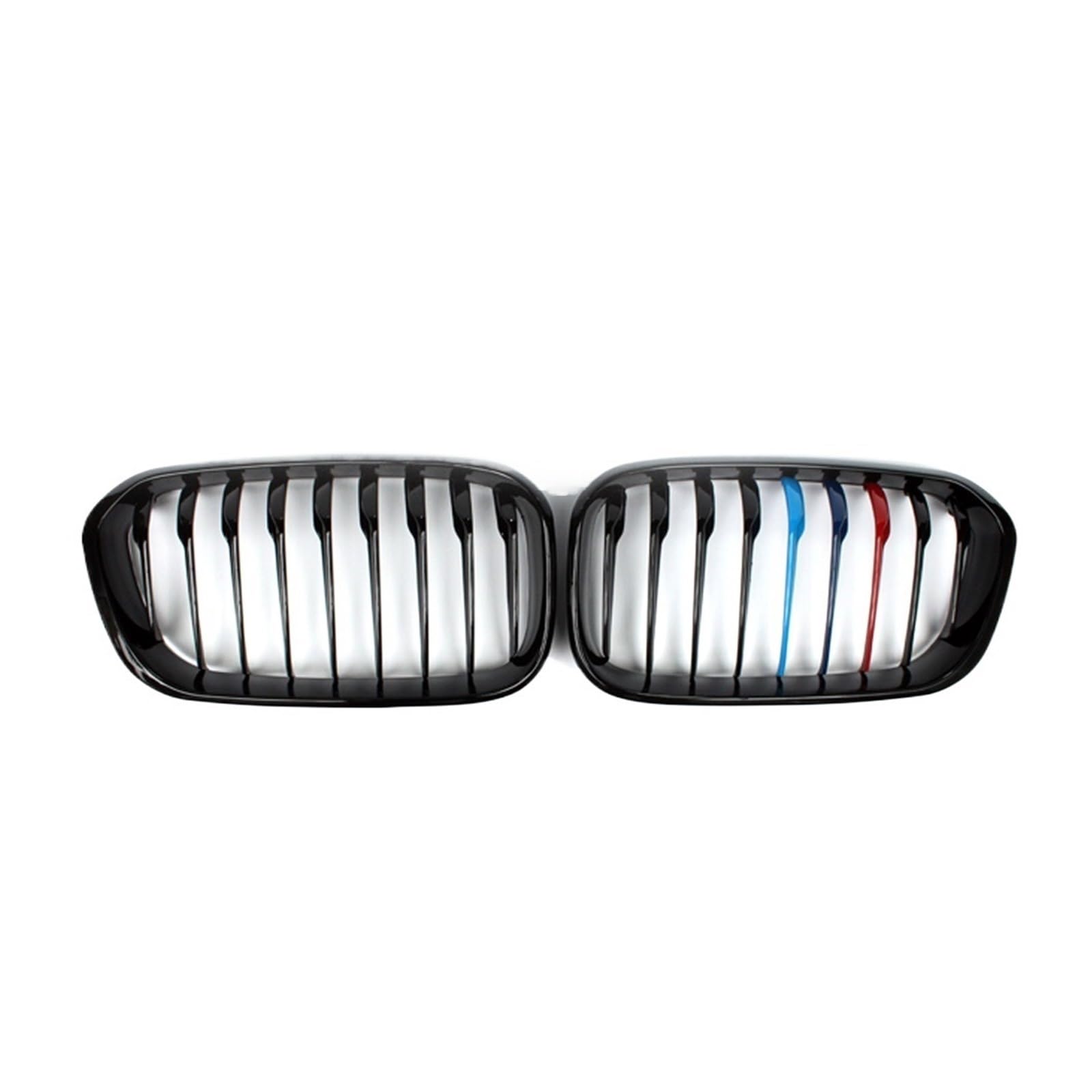 Shuogoufeng Store Nierengrill for die vordere Stoßstange, Renngrills, kompatibel mit B*W, kompatibel mit 1er-Serie F20 F21 2015–2019, Ersatz-Doppellamellen-Gitter in glänzendem Schwarz(Single-M-Color) Shuogoufeng Store Nierengrill for die vordere Stoßstange, Renngrills, kompatibel mit B*W, kompatibel mit 1er-Serie F20 F21 2015–2019, Ersatz-Doppellamellen-Gitter in glänzendem Schwarz(Single-M-Color) von HYBMRQVD
