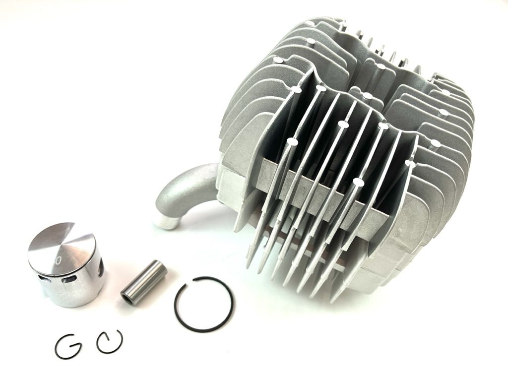 Zylinder SET 50ccm 6,25PS + Zylinderkopf + Ansaugstutzen Kreidler RS RMC 40mm Zylinder SET 50ccm 6,25PS + Zylinderkopf + Ansaugstutzen Kreidler RS RMC 40mm von HYC