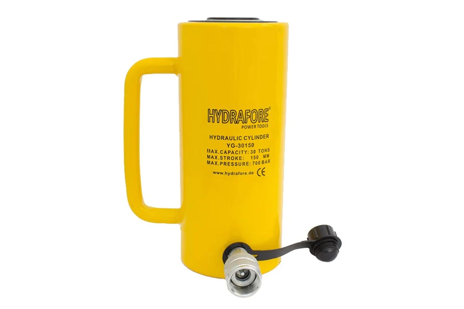 Einzelwirkender Hydraulikzylinder (30 Ton, 150 mm) (YG-30150) von HYDRAFORE