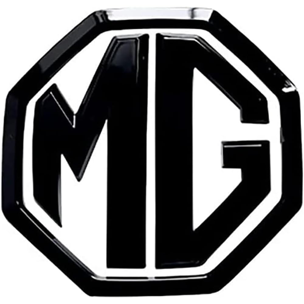 Auto Emblem Aufkleber für Mg Mg4, Heck Logo Buchstaben Karosserie Emblem Abzeichen Aufkleber Seitentür Seitenfenster Dekoration Emblem Zubehör von HYGGLY