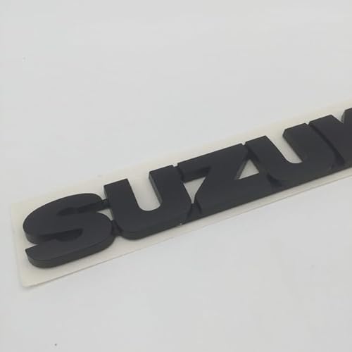 Auto Emblem Aufkleber für Suzuki Swift, Heck Logo Buchstaben Karosserie Emblem Abzeichen Aufkleber Seitentür Seitenfenster Dekoration Emblem Zubehör,B von HYGGLY