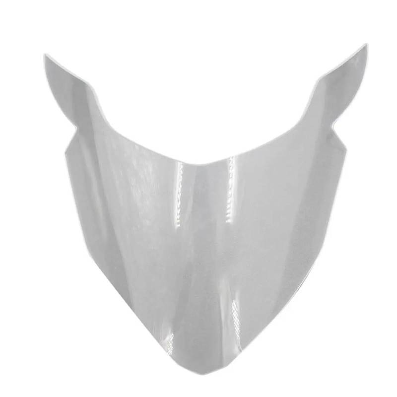 HYPERICIN Motorrad Wind Luftabweiser Motorrad-Scheinwerfer-Bildschirmschutz-Schutzabdeckung Für CB500X CBR650F Spoiler FüR Motorrad(Transparent) von HYPERICIN