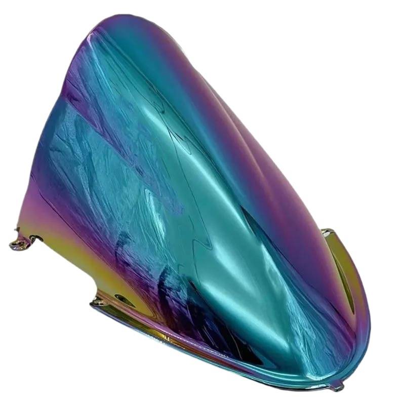 HYPERICIN Motorrad Wind Luftabweiser Motorrad Windschutz Bildschirm Windabweiser Bildschirm Double Bubble Windschutzscheibe Für Aprilia Für RS660 2020 2021 2022 2023 2024 Spoiler FüR Motorrad(7) von HYPERICIN