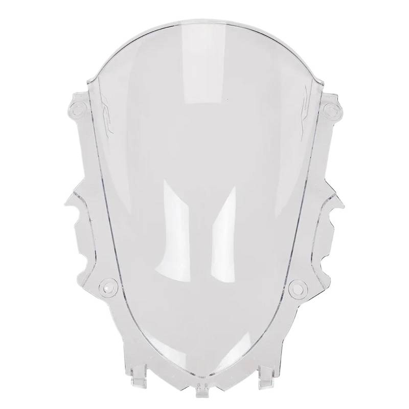 HYPERICIN Motorrad Wind Luftabweiser Windschutzscheibe Motorrad Frontscheibe Windschutzscheibe Verkleidung Windschutz Zubehör Für R3 R25 2019-2022 Spoiler FüR Motorrad(Clear) von HYPERICIN