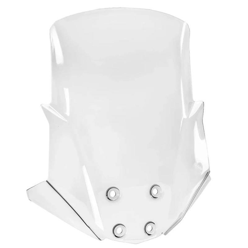 HYPERICIN Motorrad Wind Luftabweiser Windschutzscheibe Windschutzscheibe Fliegengitter Schild Windabweiser Motorradzubehör Für Kawasaki Für V-sys-X 300 2017-2024 Spoiler FüR Motorrad(Clear) von HYPERICIN