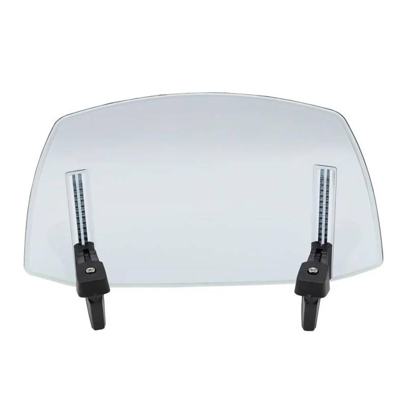HYPERICIN Motorrad Windschild Spoiler Motorrad Einstellbare Windschutzscheibe Windschutzscheibe Motorrad Modifikation Dekoratives Zubehör Windschutzscheibe ZubehöR(2) von HYPERICIN