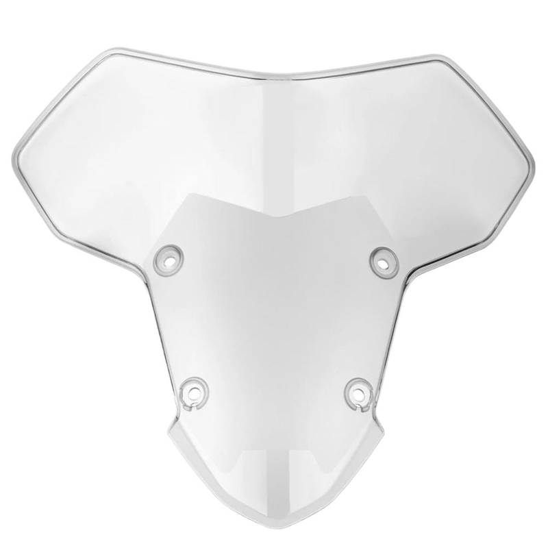 HYPERICIN Motorrad Windschild Spoiler Motorrad-Windschutzscheiben-Windschutzscheiben-Windabweiser Für Kawasaki Für N-ja ZH2 SE 2024 2023 2022 2021 2020 Windschutzscheibe ZubehöR(Clear) von HYPERICIN