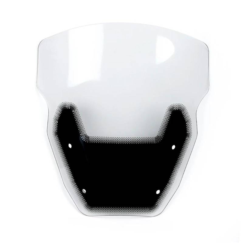 HYPERICIN Wind Schild Deflektor Motorrad Verkleidung Windschutzscheibe Windschutz GS Windabweiser Schutz Bildschirm Abdeckung Für R 1300 GS 24- Spoiler FüR Motorrad(Clear) von HYPERICIN