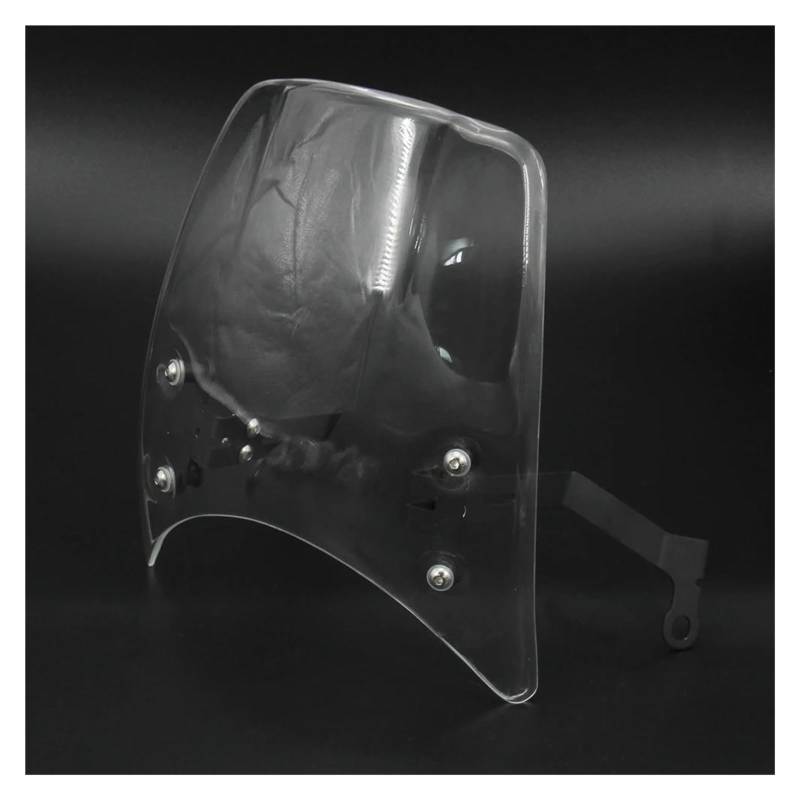 HYPERICIN Wind Schild Deflektor Motorrad Windschutzscheibe Aluminium Windabweiser Windschutzscheibe Für R Nine T R9T R 9 T Racer Pure Urban Scrambler 2014-2022 Spoiler FüR Motorrad(Transparent) von HYPERICIN