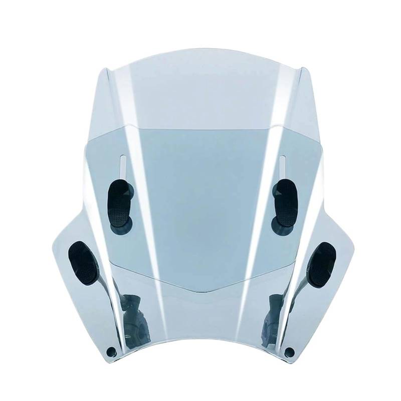 Motorrad Windschild Spoiler Motorrad Windschutzscheibe Windschutz Universal Motorräder Deflektor Einstellbar Für G310R R1150R R1200R F800S CB500X NC700X NC750X Windschutzscheibe ZubehöR(Adjust Light G von HYPERICIN