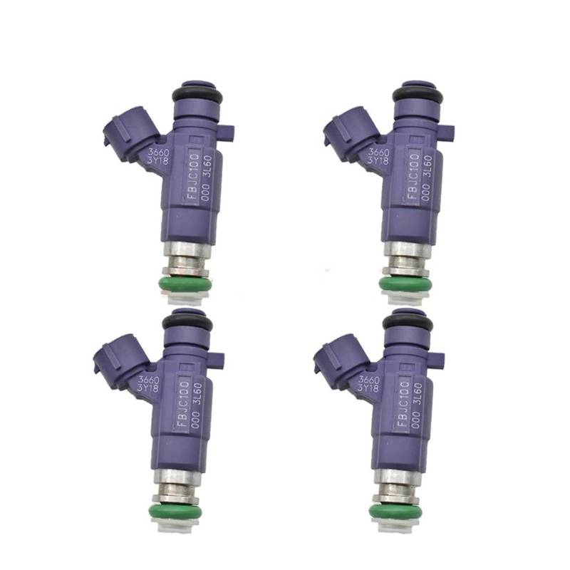 Auto-Einspritzdüsen 4X Für Nissan Für X-Trail Für T30 Für T31 2,0/2,5 2000-2005 Benzin QR20D Kraftstoff Injektoren 16600-2Y915 166002Y915 Kraftstoff Injektor Düse von HYQHYX