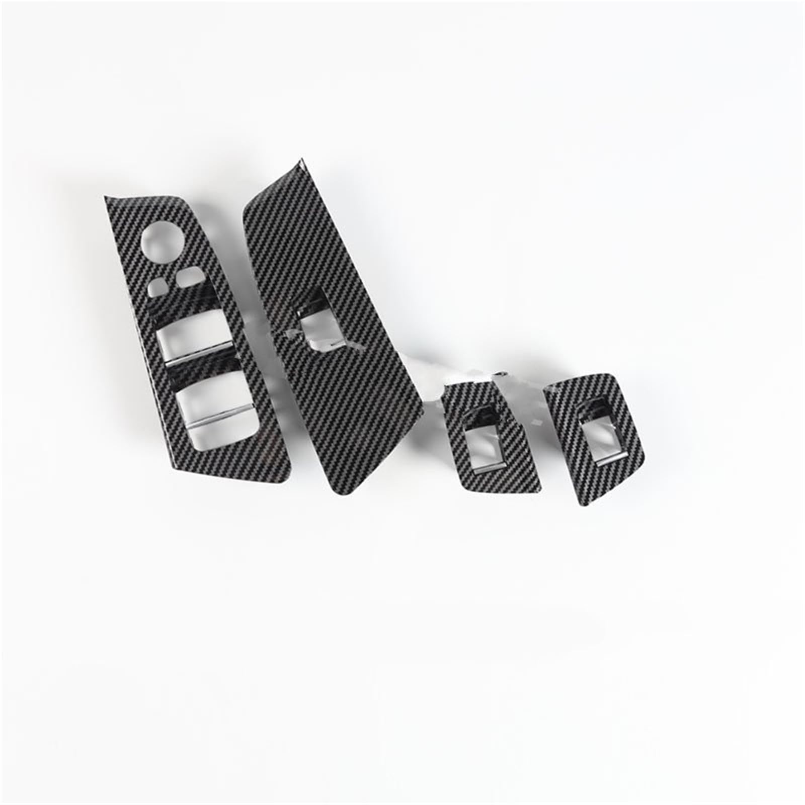 Auto-Innentürgriff Für 5er Für G30 Für G31 Für G38 RHD LHD Auto Vorne Hinten Links Rechts Innen Türgriff Armlehne Verkleidung Abdeckung Türgriffe Innentürgriffe(LHD-4 Button-Black) von HYQHYX