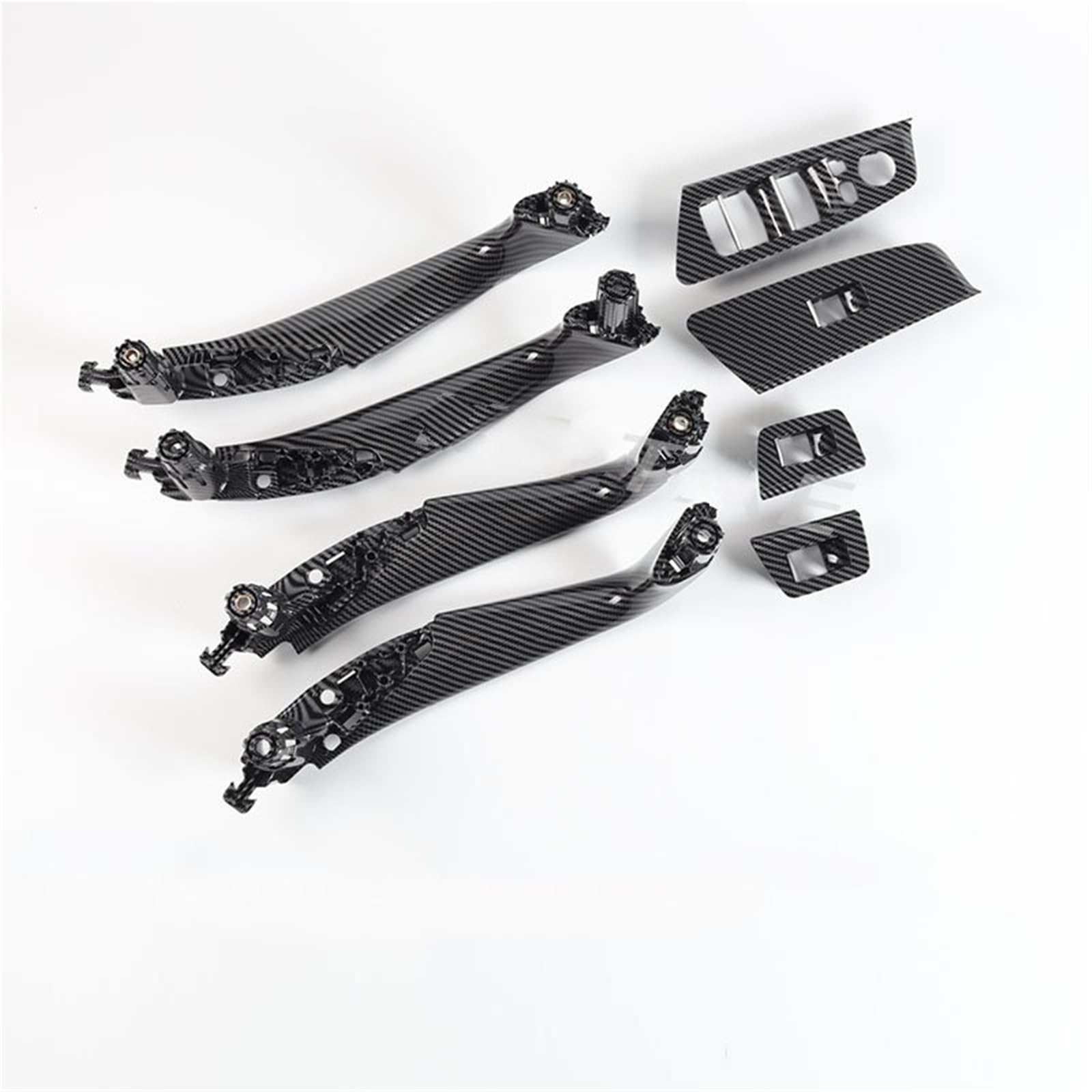 Auto-Innentürgriff Für 5er Für G30 Für G31 Für G38 RHD LHD Auto Vorne Hinten Links Rechts Innen Türgriff Armlehne Verkleidung Abdeckung Türgriffe Innentürgriffe(LHD-8 Handle-Carbon) von HYQHYX