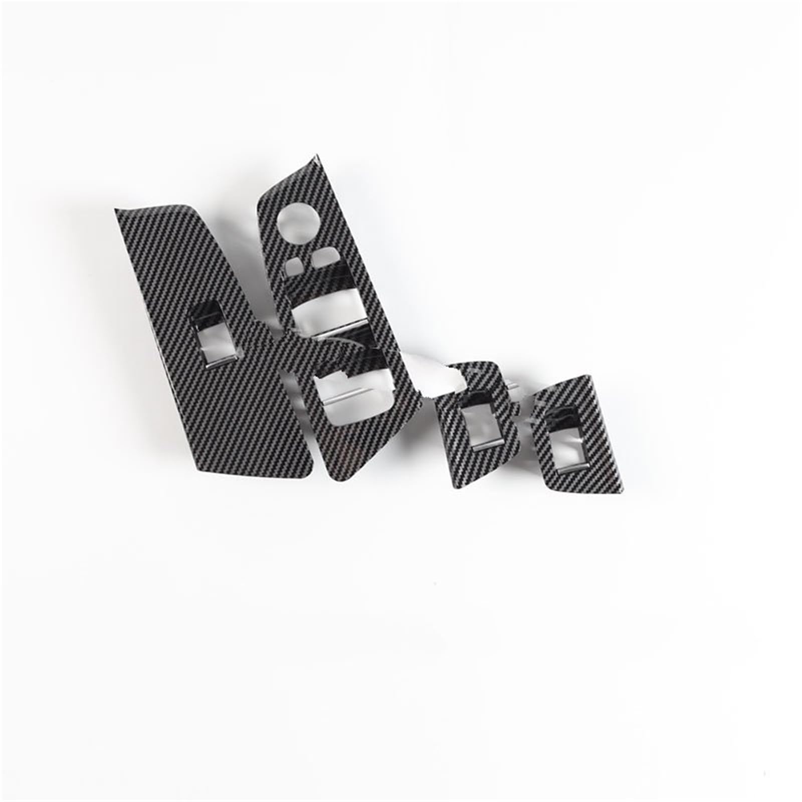Auto-Innentürgriff Für 5er Für G30 Für G31 Für G38 RHD LHD Auto Vorne Hinten Links Rechts Innen Türgriff Armlehne Verkleidung Abdeckung Türgriffe Innentürgriffe(RHD-4 Button-Carbon) von HYQHYX