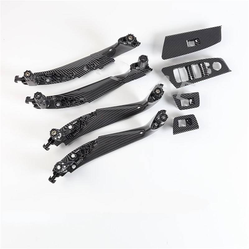 Auto-Innentürgriff Für 5er Für G30 Für G31 Für G38 RHD LHD Auto Vorne Hinten Links Rechts Innen Türgriff Armlehne Verkleidung Abdeckung Türgriffe Innentürgriffe(RHD-8 Handle-Carbon) von HYQHYX