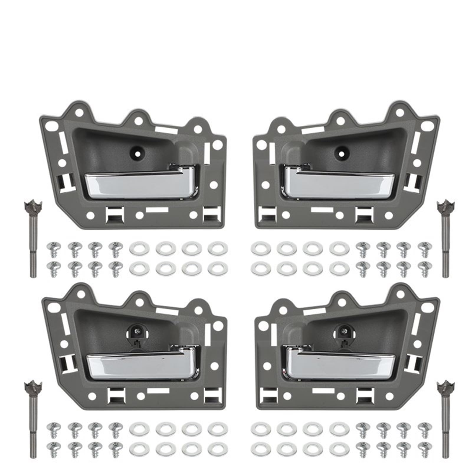 Auto-Innentürgriff Für Jeep Für Grand Für Cherokee 2005 2006 2007 2008 2009 2010 2011 Auto Innen Tür Griff 1JV461J3AA 1JV471J3AA 5HR421J3AK 5HR411J3AK Türgriffe Innentürgriffe(4xChrome Front Rear) Auto-Innentürgriff Für Jeep Für Grand Für Cherokee 2005 2006 2007 2008 2009 2010 2011 Auto Innen Tür Griff 1JV461J3AA 1JV471J3AA 5HR421J3AK 5HR411J3AK Türgriffe Innentürgriffe(4xChrome Front Rear) von HYQHYX