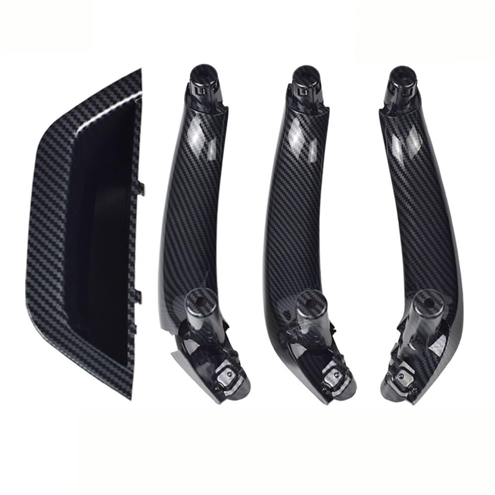 Auto-Innentürgriff Für X3 Für X4 Für F25 Für F26 2010 2011 2012 2013 2014 2015 2016 2017 Innentür Armlehne Zuggriff Schwarzes Set Türgriffe Innentürgriffe(RHD-Carbon Fiber) von HYQHYX
