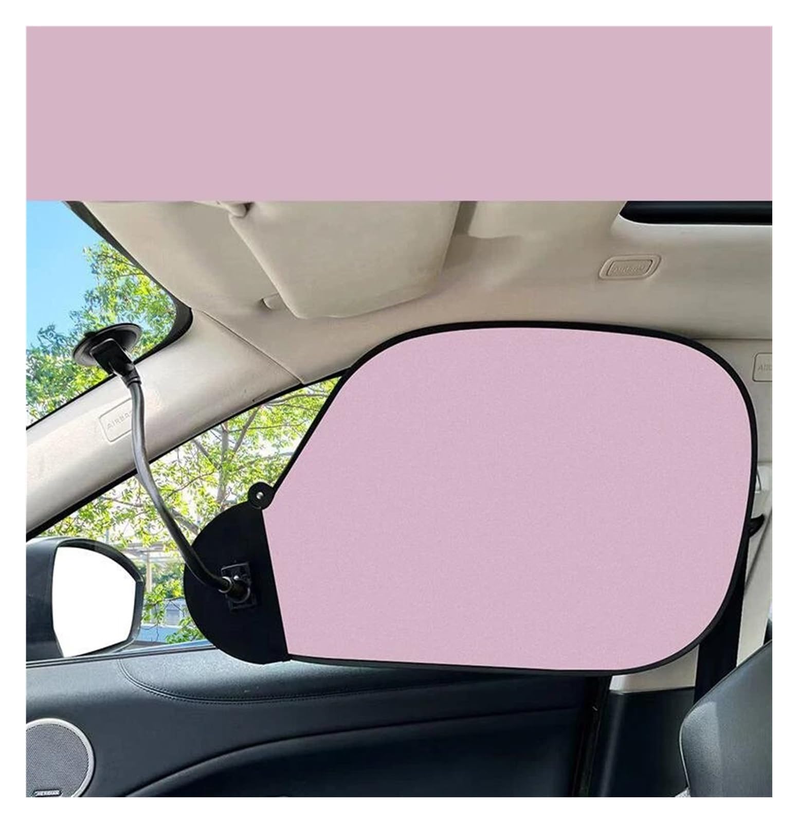 Auto Sichtschutz Fenster Flexibler Sonnenschutz In Blattform Für Autofenster Mit Verstellbarer Halterung, Sonnenschutz Für Die Windschutzscheibe des Autos Überall Einsetzbar Sonnenblende(Light pink) Auto Sichtschutz Fenster Flexibler Sonnenschutz In Blattform Für Autofenster Mit Verstellbarer Halterung, Sonnenschutz Für Die Windschutzscheibe des Autos Überall Einsetzbar Sonnenblende(Light pink) von HYQHYX
