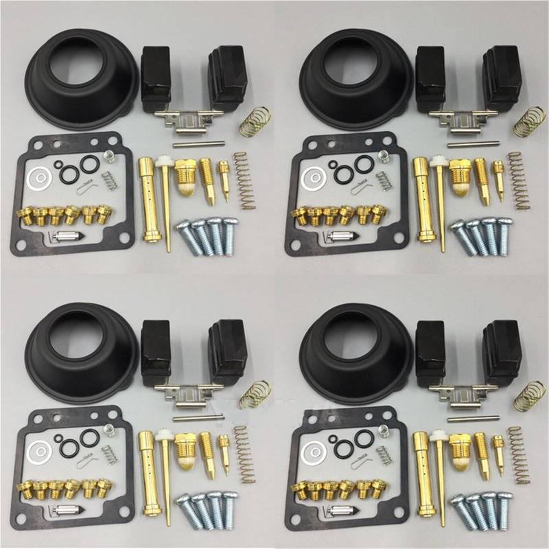 Motorradvergaser Für XJ650 Für Maxim 1980 1981 1982 1983 Vergaser Reparatur Kit Reparatur Die Injektion Plunger Membran Dichtung Werkzeug Vergaserkit(4 Set A) von HYQHYX