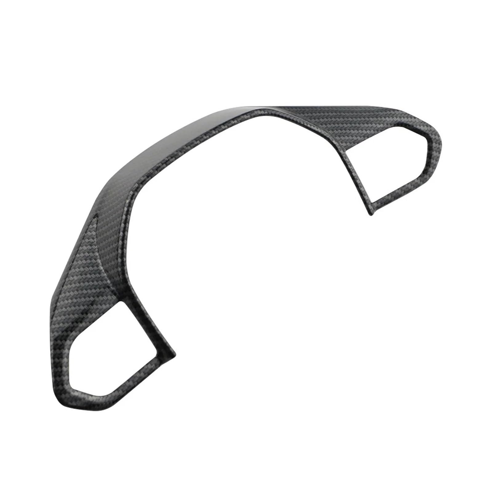 Zubehör Innenraum ABS Auto Lenkrad Tastenfeld Aufkleber Dekorative Rahmenabdeckung Für Peugeot 3008 GT 4008 5008 Innenausstattung Interieur Zubehör(Black Carbon) von HYQHYX