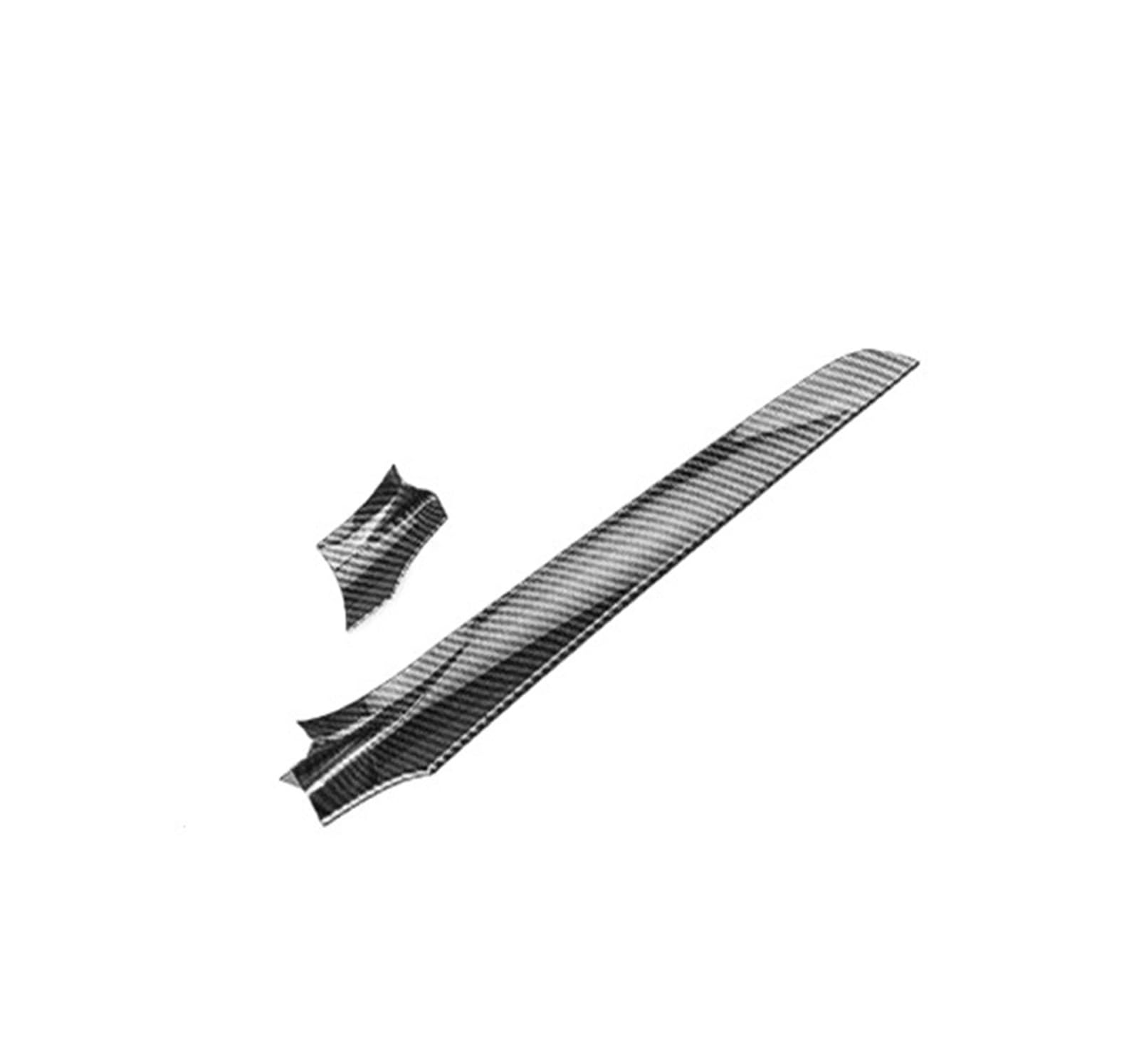 Zubehör Innenraum Auto Carbon Fiber Texture Mittelkonsole Für Armaturenbrett Panel Schutzhülle Trim Für Benz 15-21 C W205 16-21 Für GLC X25 Interieur Zubehör(Black Carbon Fiber A) von HYQHYX