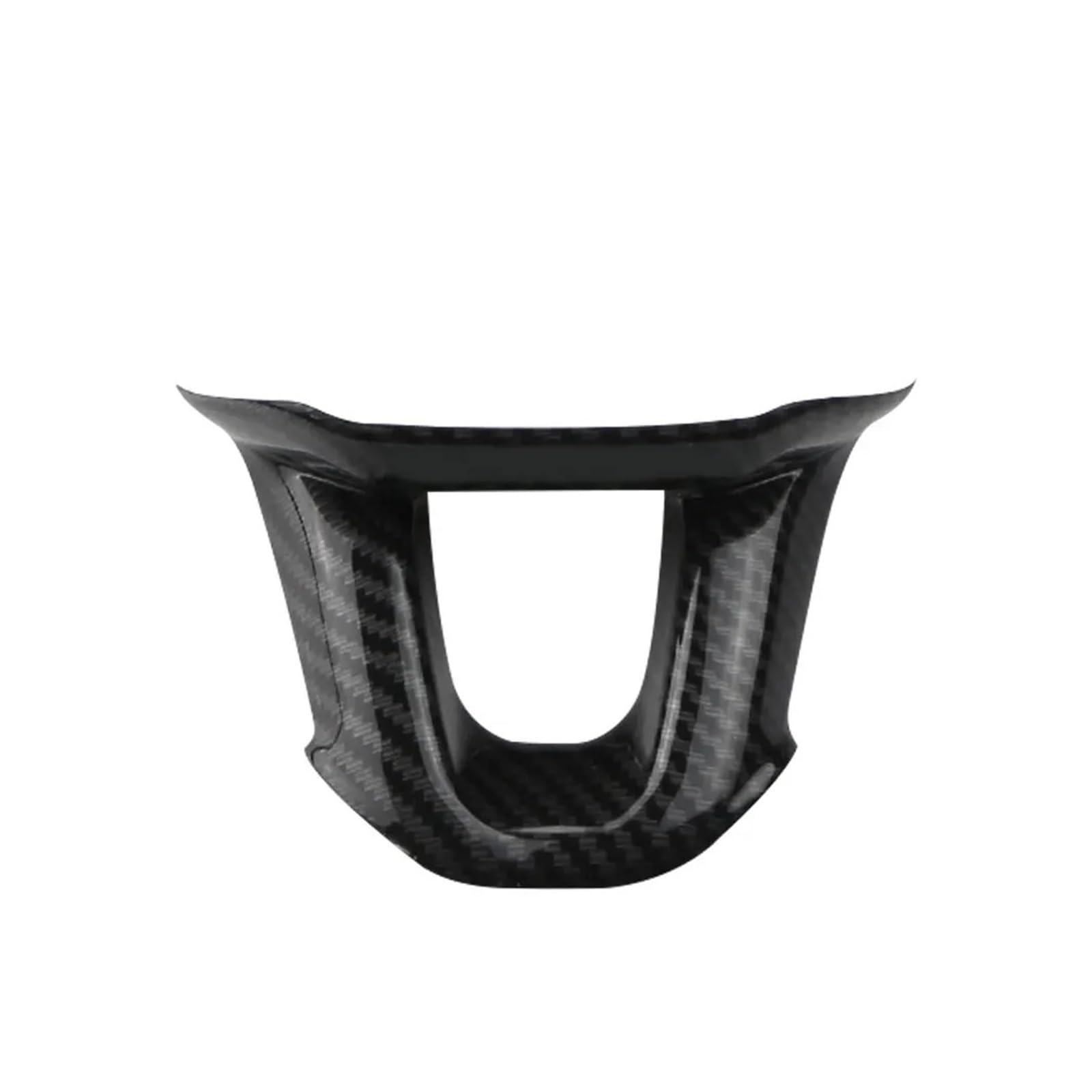 Zubehör Innenraum Auto Lenkrad Dekoration Abdeckung Trim Aufkleber Für Peugeot 2008 208 2014-2018 Zubehör Interieur Zubehör(Carbon Fiber Black) von HYQHYX