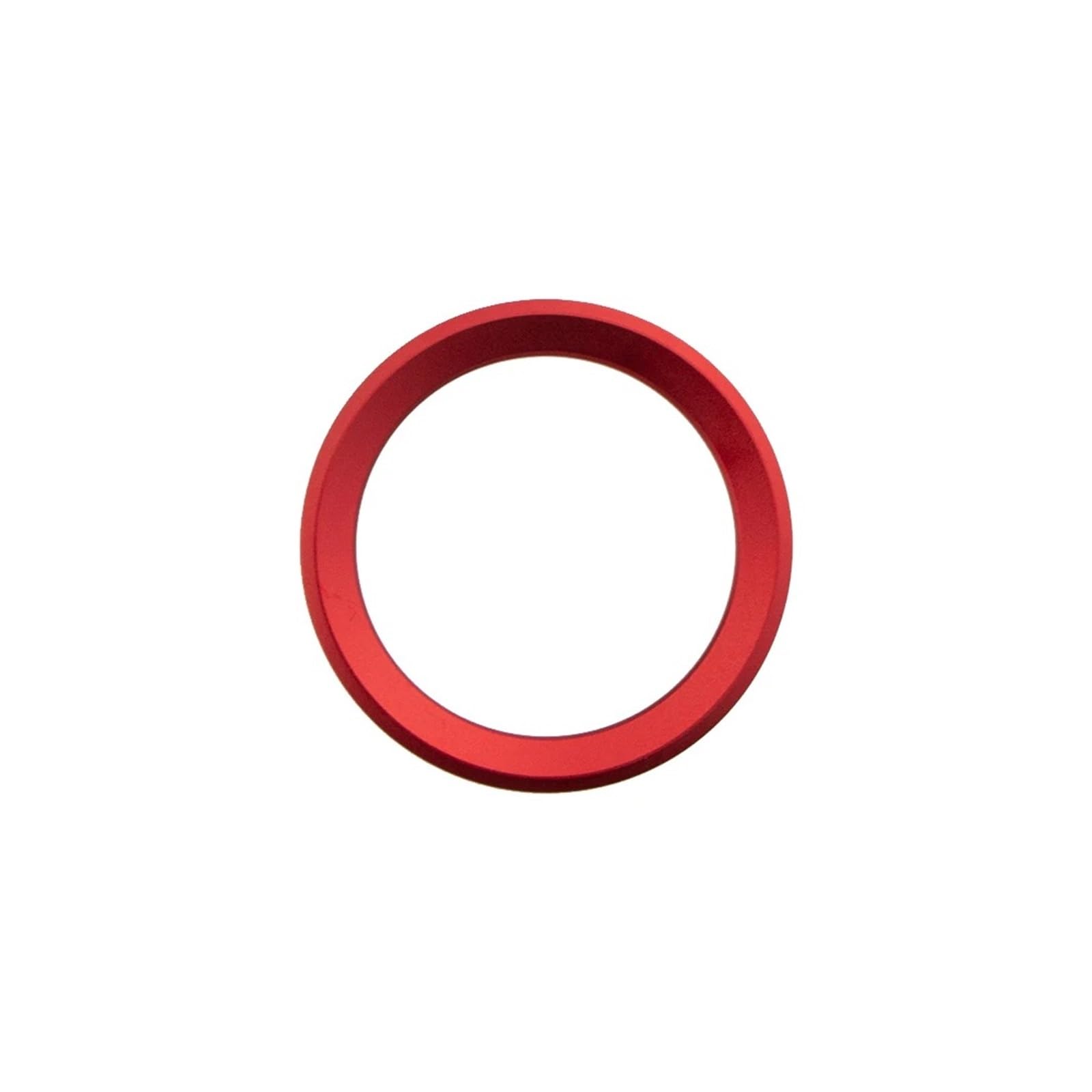 Zubehör Innenraum Auto Lenkrad Ring Kreis Aufkleber Trim Für 1 2 3 5er 2011-2021 Für M3 Für M5 E36 E46 E60 E90 E92 F30 F31 F25 Für X1 F48 Für X3 Für X5 Interieur Zubehör(Rot) von HYQHYX