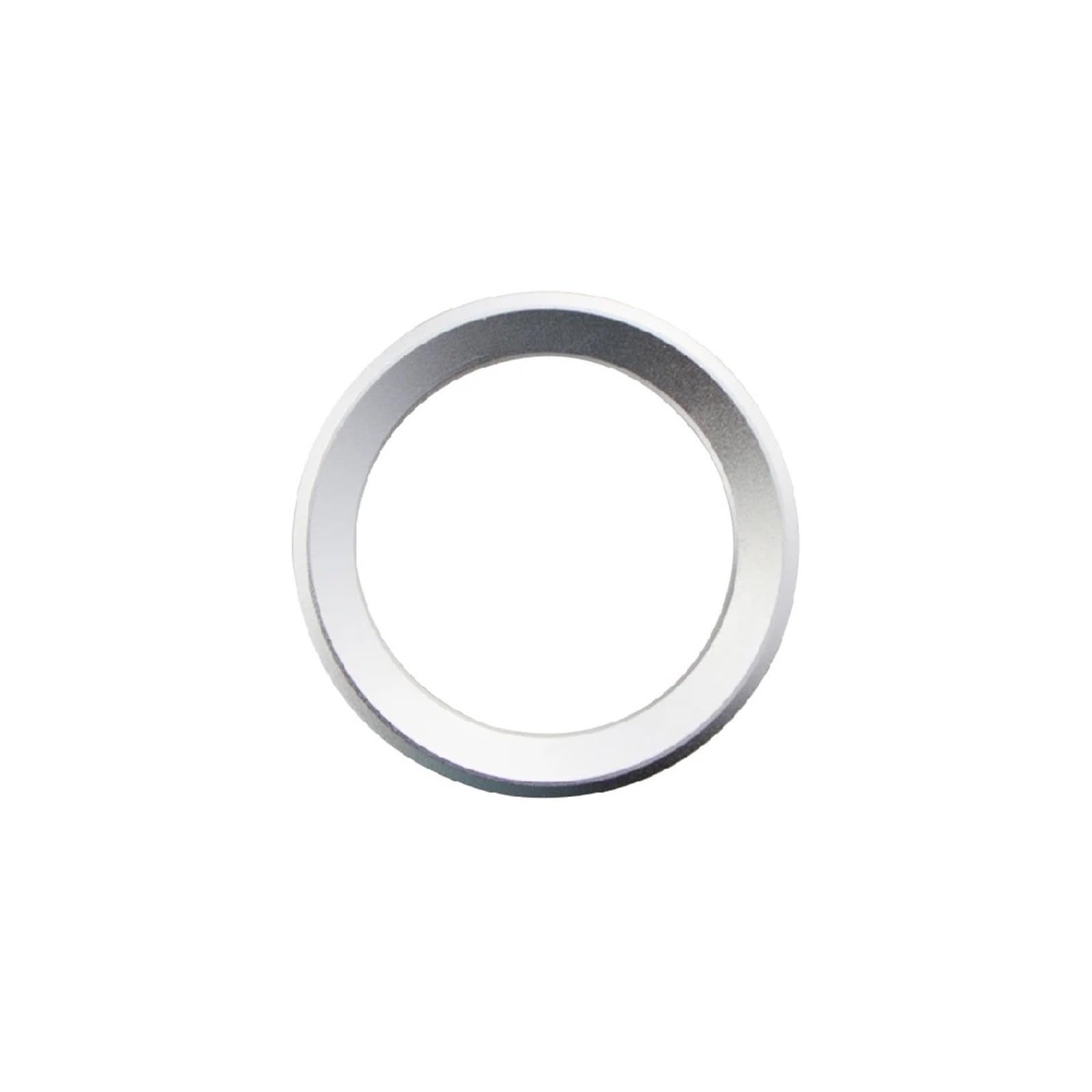 Zubehör Innenraum Auto Lenkrad Ring Kreis Aufkleber Trim Für 1 2 3 5er 2011-2021 Für M3 Für M5 E36 E46 E60 E90 E92 F30 F31 F25 Für X1 F48 Für X3 Für X5 Interieur Zubehör(Silber) von HYQHYX