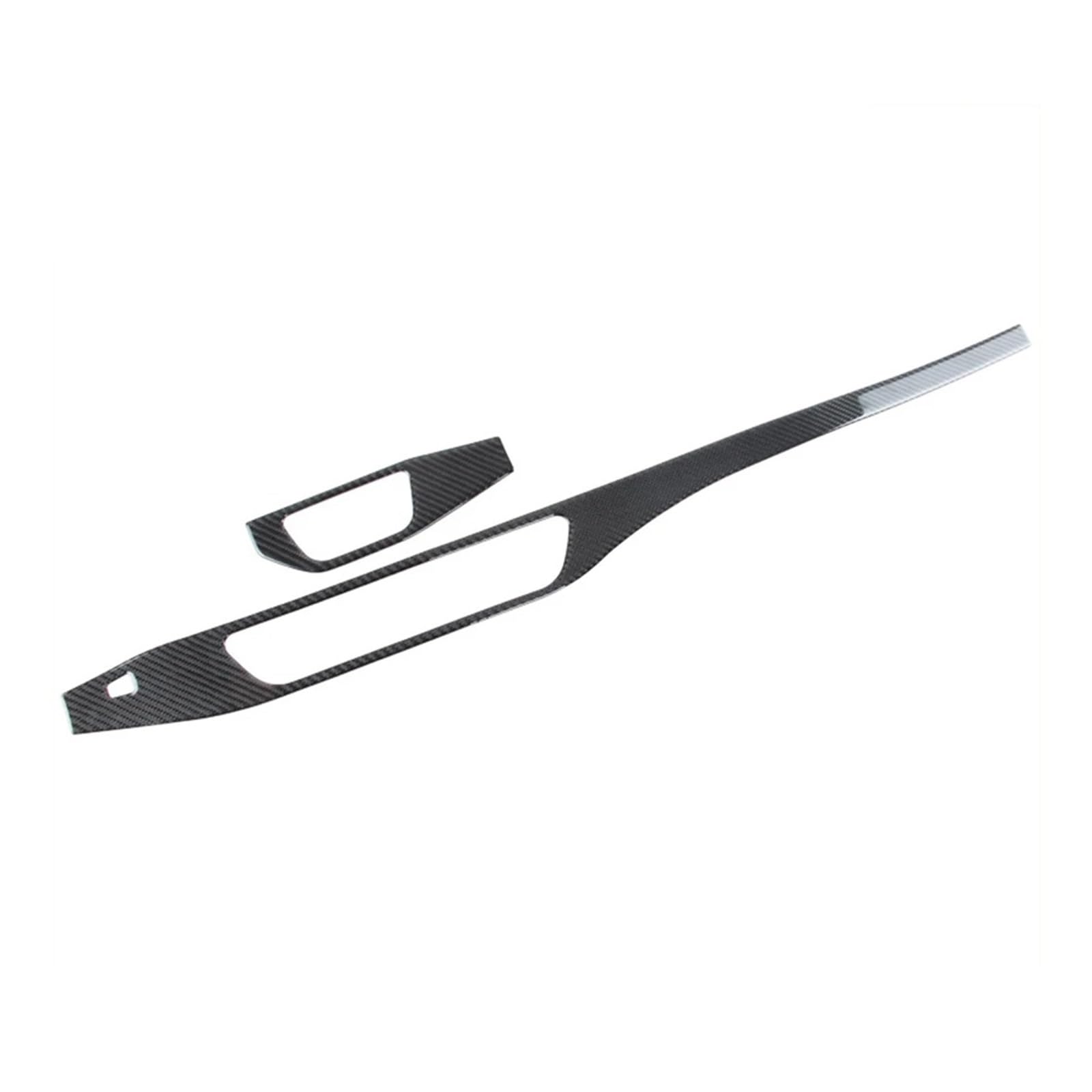 Zubehör Innenraum Auto-Zentralsteuerung Scheinwerferschalter Panel Trim Für Armaturenbrett Dekoration Zubehör Carbon Faser Aufkleber Für A4 B9 2017-2022 Interieur Zubehör(Right Hand Drive RHD) von HYQHYX