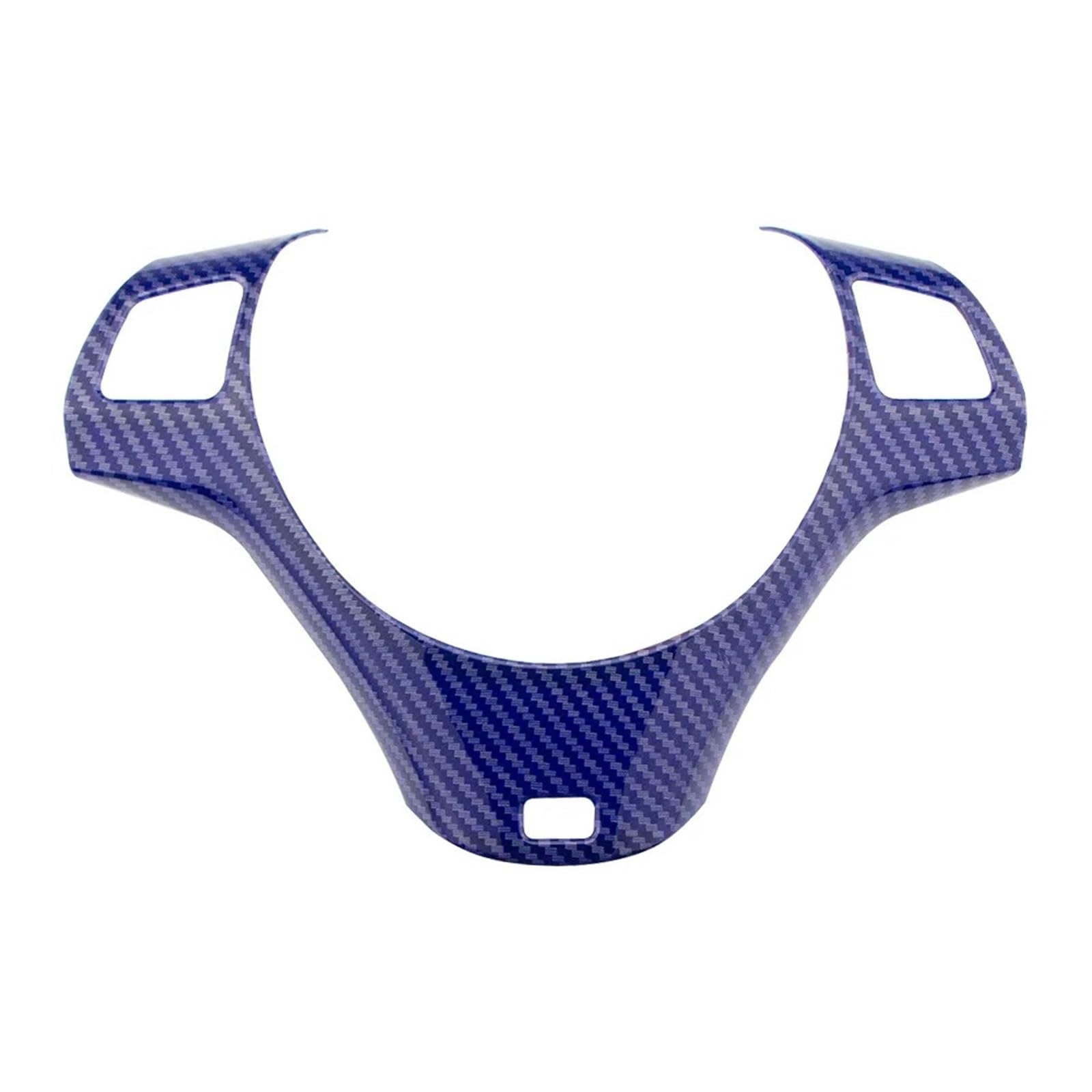 Zubehör Innenraum Edelstahl Auto WatCar Lenkrad Panel Aufkleber Für 1 3 Serie E87 E90 E92 E93 2005-2012 Abdeckung Trim Innen Formteil Zubehör Interieur Zubehör(Blau) von HYQHYX