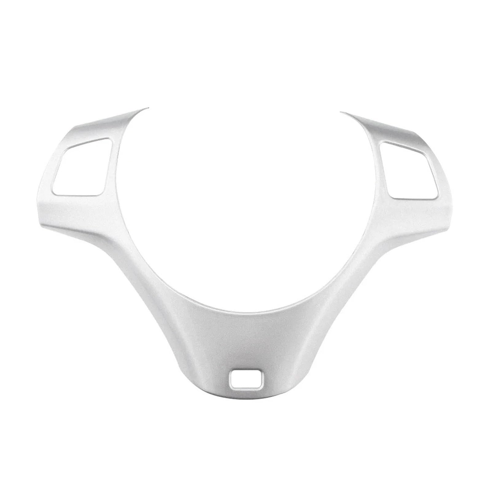 Zubehör Innenraum Edelstahl Auto WatCar Lenkrad Panel Aufkleber Für 1 3 Serie E87 E90 E92 E93 2005-2012 Abdeckung Trim Innen Formteil Zubehör Interieur Zubehör(Silber) von HYQHYX