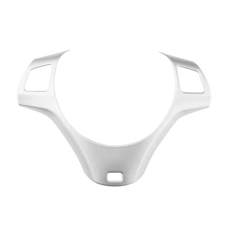 Zubehör Innenraum Edelstahl Auto WatCar Lenkrad Panel Aufkleber Für 1 3 Serie E87 E90 E92 E93 2005-2012 Abdeckung Trim Innen Formteil Zubehör Interieur Zubehör(Silber) von HYQHYX